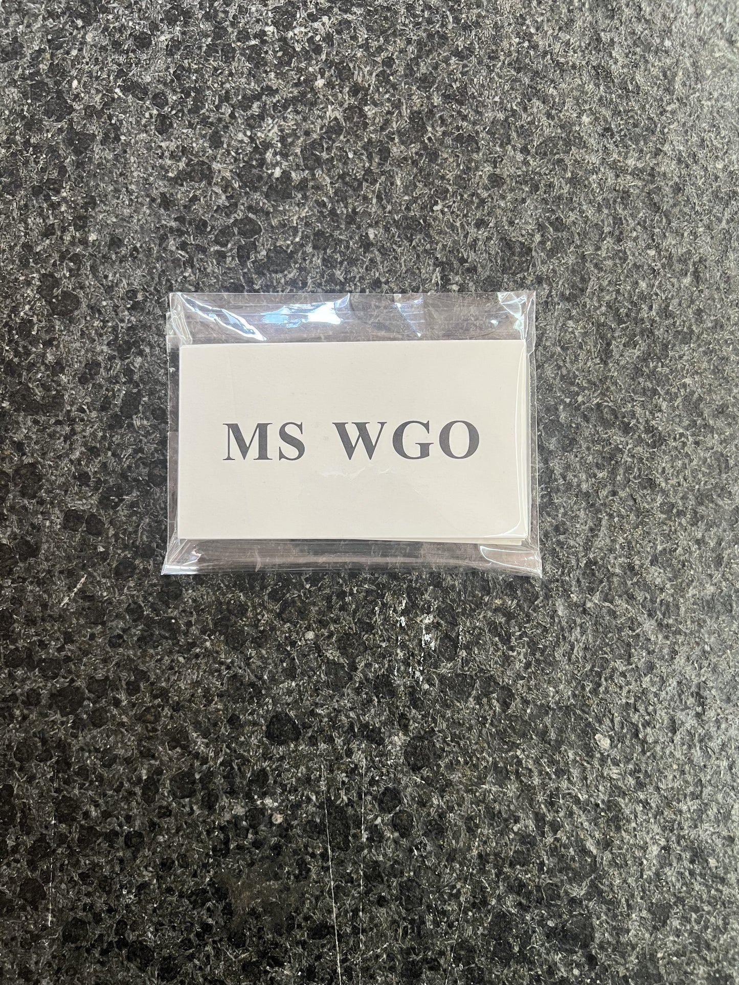 MS WGO Business Cards 500pcs Printable Business Paper Cards