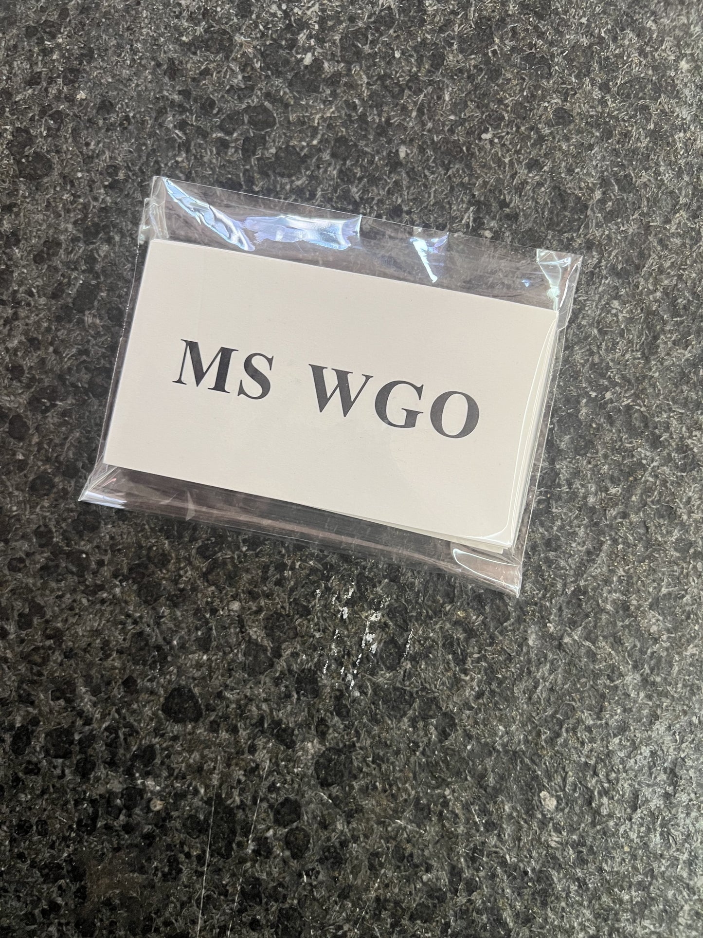 MS WGO Business Cards 500pcs Printable Business Paper Cards