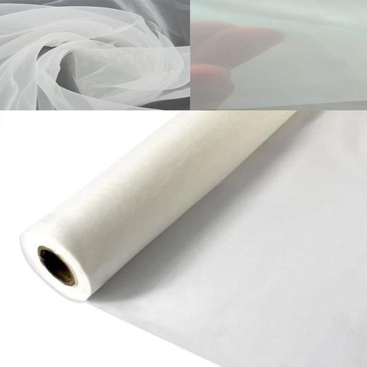 MS WGO 3 Yards 1.27 Meters Silk Screen Printing Fabric Mesh Screen Printing Mesh Wide High Tension Mesh Making Ink Supplies 110 Mesh（43T）